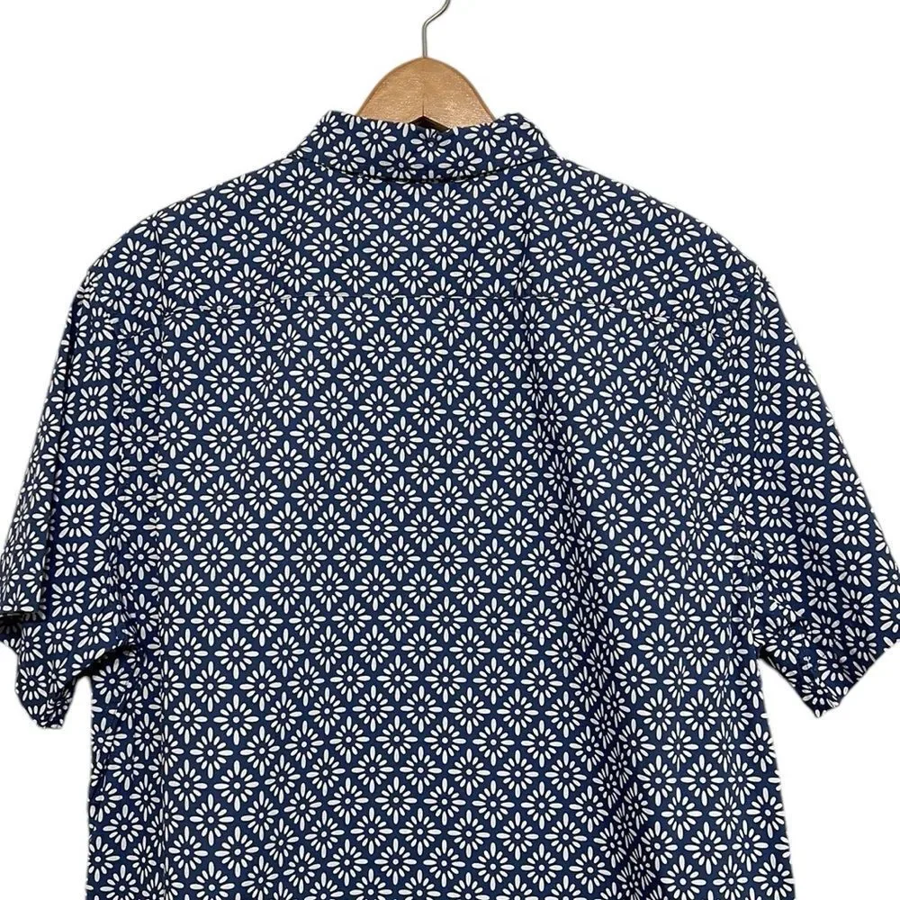 Levis Button Down Shirt Men's Size Large Short Sleeve One Pocket Standard Fit - Picture 7 of 12
